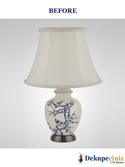 Abajur Arka Plan Temizleme Dekupe Hizmeti