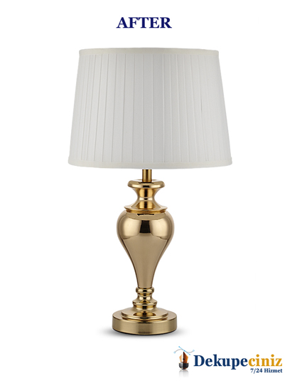 Abajur Arka Plan Temizleme Dekupe Hizmeti