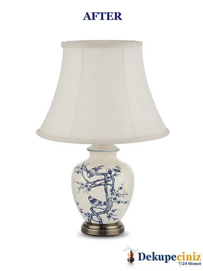 Abajur Arka Plan Temizleme Dekupe Hizmeti